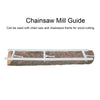 5ft Chainsaw Mill Milling Rail System Aluminum Rail Lumber Cutting Bar Guide