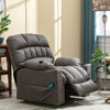 Electric Power Lift Riser Recliner Chair Fabric Massage Heat Chair Armchair QO