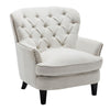 Chesterfield Armchair Button Back Tufted Wing Back Accent Tub Seat Fireside Sofa