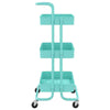 3Tier Kitchen Trolley Iron and ABS Reasonable stratification Large storage space