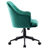 EMILE VELVET SWIVEL DESK STUDY HOME OFFICE COMPUTER CHAIR LIVINGROOM ARMCHAIR