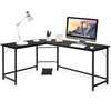 Large L-Shaped Corner Computer Desk PC Laptop Table Workstation with CPU Stand