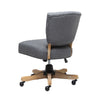 Office Occasional Chair Comfy Executive Armchair Computer 360°Swiveling Seat UK