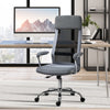 Office Chair Mesh High Back Swivel Task PC Desk Chair for Home w/ Arm, Grey