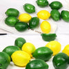 6pcs Artificial Lifelike Limes Lemon Fake Fruits Home Party Decorative Props