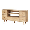 Wooden TV Stand w/ Shelf & Drawer Entertainment Unit Storage Cabinet Living Room