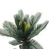90cm Artificial Cycas Palm Plant in Pot Realistic Fake Tropical Tree Home Office
