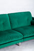 Velvet Sofa Bed Living Room Furniture 2 seater sofa bed with 2 bolister cushions