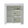 Modern Sideboard LED Cabinet Cupboard High Gloss wtih Doors Storage White Black