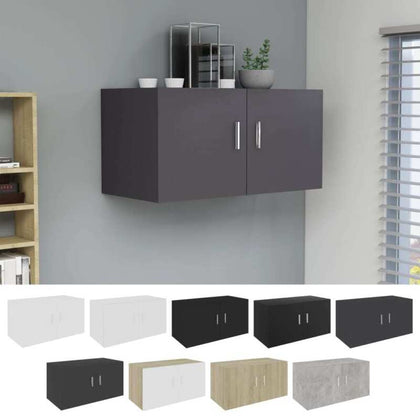 Wall Mounted Cabinet Engineered Wood Floating Cabinet Multi Colours