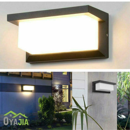 18W Radar Motion Sensor LED Wall Light Waterproof IP65 Porch Light LED Lamp