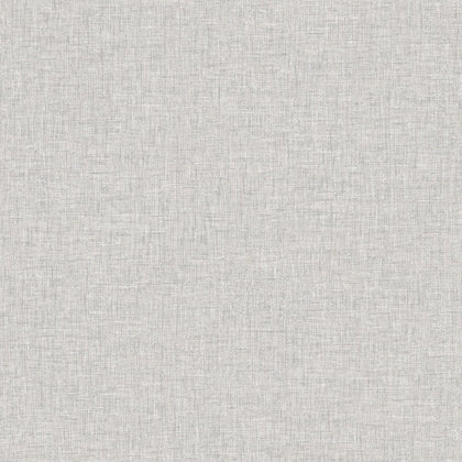 Arthouse Linen Texture Mid Grey Wallpaper 676007