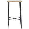 Bar Table Oak 60x60x111 cm MDF Furniture