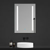 LED Bathroom Mirror Lights Illuminated with Demister Pad Single Touch Modern