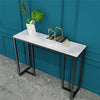 Marble Console Table Large Side End Table Entry Hall Table Open Storage Shelf UK