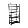 4-Tier Storage Shelves Ladder Bookshelf Industrial Bookcase Unit Vintage Gray