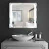 LED Bathroom Mirror Cabinet With Shaver Socket Storage/Demister/Infrared Switch