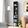 Hoffree Cube 6 Tier Tall Wood Bookcase Shelf Shelving Display Storage Unit 180cm