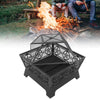 Outdoor Garden Fire Pit BBQ Firepit Brazier Stove Patio Heating Cooking Supplies