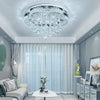 60cm LED Flower Crystal Ceiling Light Chandelier Living Room Dining Room 48W