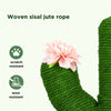 72cm High Cat Cactus Scratcher Tree w/ Toy Ball Flower Climbing Scratching Green