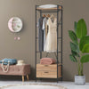 Open Wardrobe Riviera Oak - Bedroom Furniture