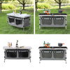 Outdoor Portable Camping Table with Storage Bag Folding Picnic Party Garden BBQ