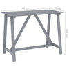 5 Piece Outdoor Bar Set Grey Solid Acacia Wood T4V7