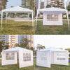 UK 3x3M Outdoor Gazebo Waterproof Marquee Canopy Garden Patio Wedding Party Tent