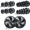 Industrial Extractor Mounted Exhaust Fan For Home Attic/Shed/Garage Ventilation