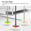 6pcs Easy Wring Clean Turbo Microfibre Replacement Refill Mop Head for Vileda UK