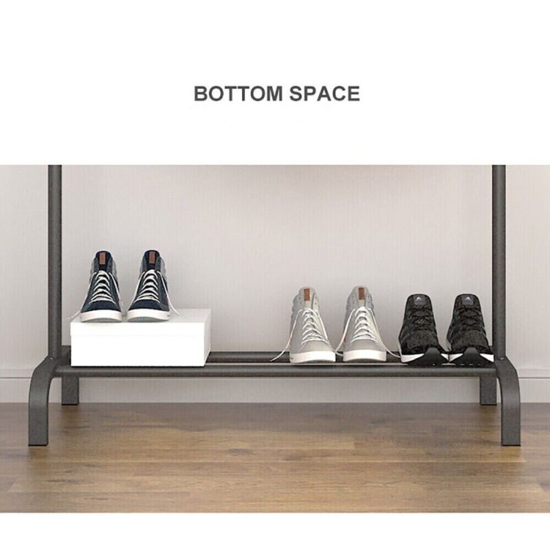 Heavy Duty Clothes Rail Rack Garment Hanging Display Stand Shoes Storage Shelves