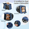 Folding Pet Stroller Dog Cat Stroller Portable Travel Pet Cart for S/M Size Pet