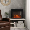 23inch Wall Mounted LED Electric Fireplace With Remote Control 900W/1800W