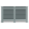 White Radiator Cover Small Large MDF Slat Wood Cabinet Shelf Grill Furniture