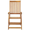 Folding Garden Chairs 8 pcs Solid Acacia Wood U8F4