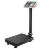 100KG/220lbs Heavy Duty LCD Digital Industrial Platform Postal Weighing Scales