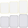 Rectangle Metal Frame Wall Mounted Mirror Bathroom Bedroom Make Up Dressing Room