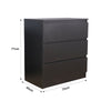 Mondeer Chest of Drawers Bedside Table Cabinet Nightstand 2/3/4 Drawers Bedroom