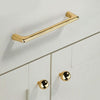 Simple Minimalist Gold Door Pull Drawer Knob Cabinet Handle Furniture Hardware