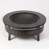 LEVEL 32'' Outdoor Garden BBQ Fire Pit Large Firepit Brazier Round Stove Heater