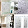 Bathroom Frosted Window Film Privacy Glass Decal Static Sticky Back DIY Decor