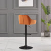 2/4x Bar Stools Gas Lift Swivel Stool Vilvet Breakfast Kitchen Cafe Chairs