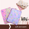 Soft Cozy Pet Warm Paw Printed Fleece Blanket for Cat Kitten Dog & Puppy UK