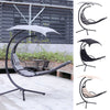 Hanging Swing Garden Hammock Lounger Outdoor Patio Sun Shade with Steel Stand UK