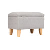 Modern Storage Footstool Ottoman Blanket Box Seat Pouffe Toy Box Door Shoe Stool