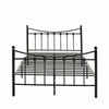 Panana 4ft Small Double & 4ft 6 Double Classic Metal Bed Frames in Black/White