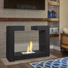 Bio Ethanol Fireplace with Adjustable Flames Floor/Tabletop Heater Fireplace NEW