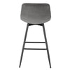 1/2/4x Breakfast Bar Stool Kitchen Cafe High Counter Chair w/ Backrest Barstool