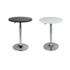 Round Bar Table Adjustable Height Rotating Tabletop Breakfast Dining Room Cafe